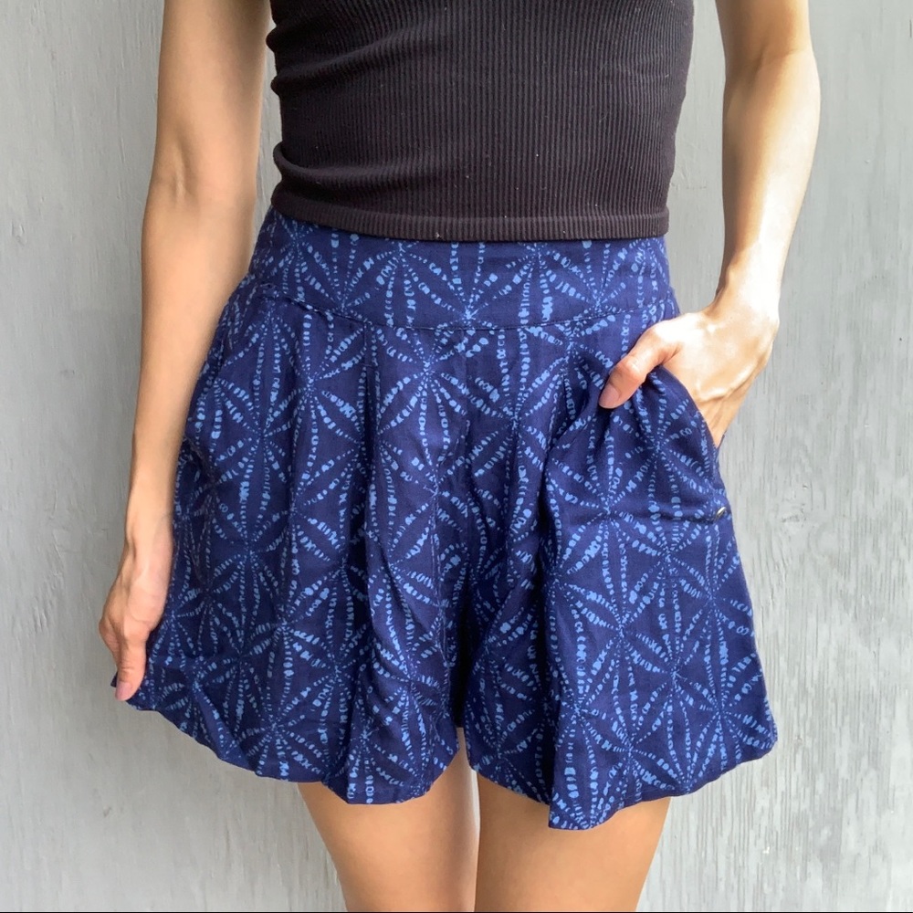 Roxy Blue Patterned Skort